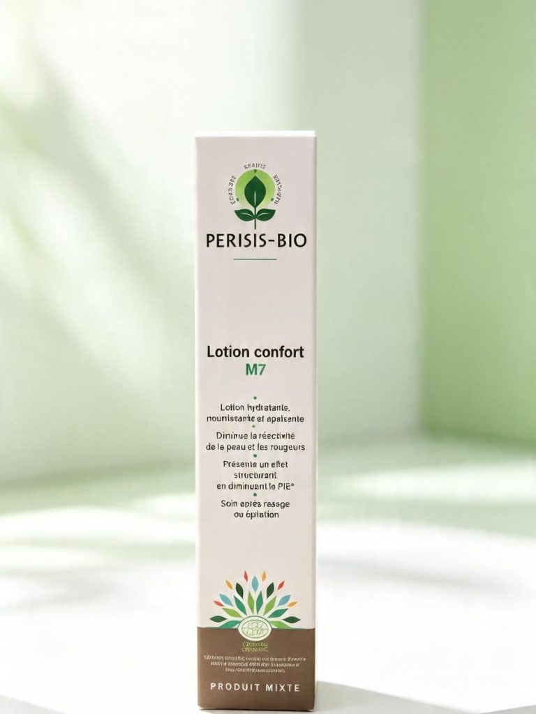 Lotion Après-rasage M7, qui fait à la fois Après-rasage et crème Photo de la lotion Après-rasage M7
